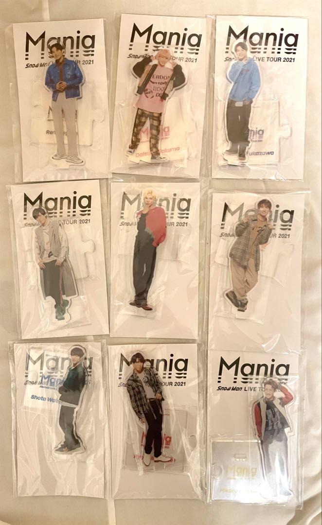 SnowMan LIVE TOUR 2021 Mania アクリルスタンド