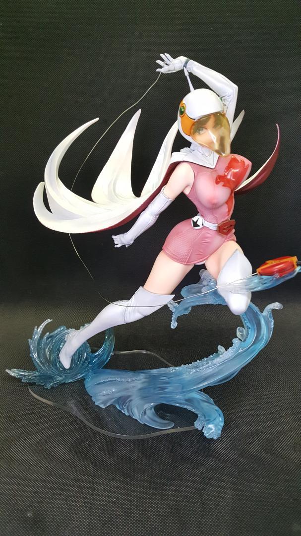 ガレージキット完成品　MERSA 科学忍者隊ガッチャマン　白鳥のジュン