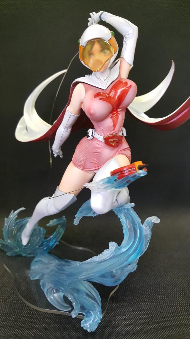 ガレージキット完成品　MERSA 科学忍者隊ガッチャマン　白鳥のジュン