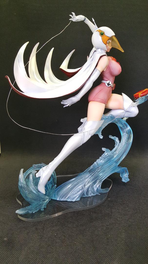 ガレージキット完成品　MERSA 科学忍者隊ガッチャマン　白鳥のジュン
