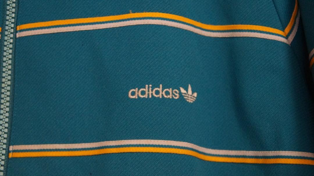 adidas アディダス デサントトラックジャケット ジャージエメラルドグリーン