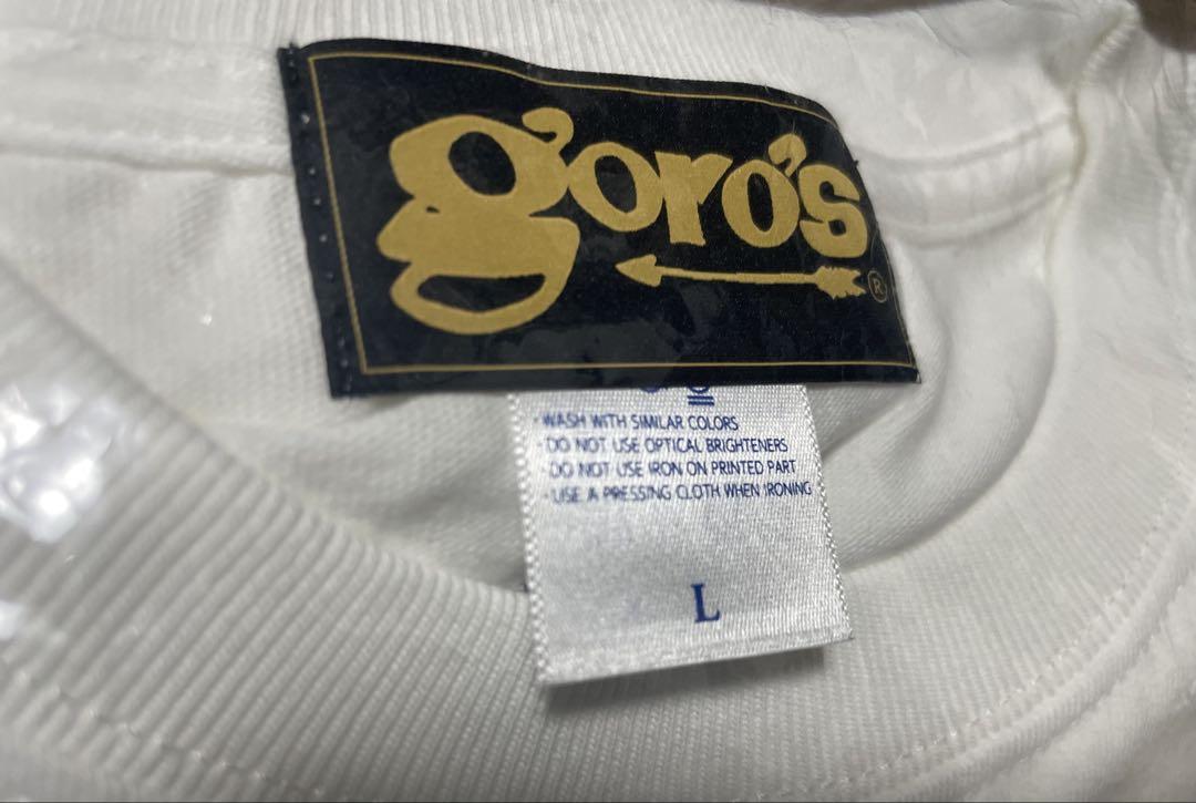 goro's ロンT WHITE Lサイズ