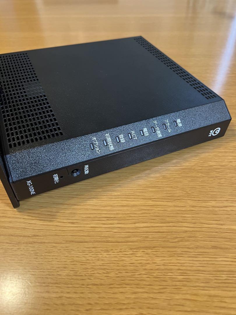 XG-100NE 電源付き NTT 光クロス ホームゲートウェイ