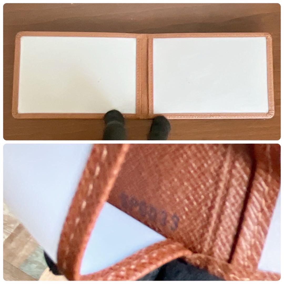 【超美品！男女OK】LOUIS VUITTON パスケース /ブラウン/タイガ nrcg.lt