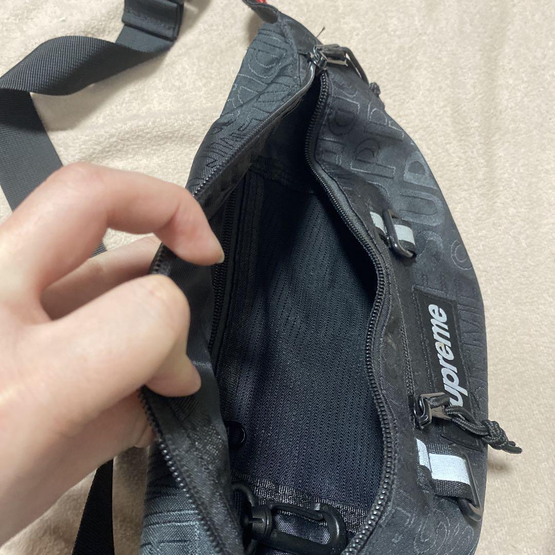 Supreme 19SS Waist Bag Black 黒