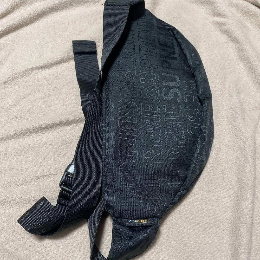 Supreme 19SS Waist Bag Black 黒