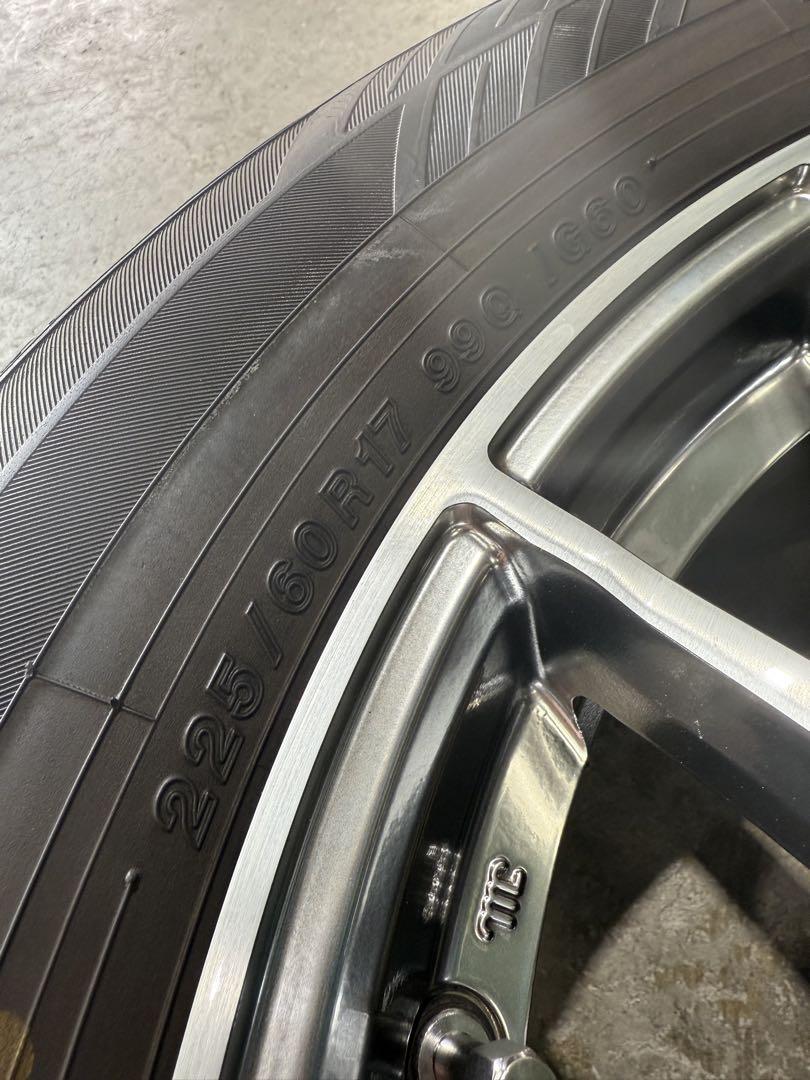 ‪☆M058‪☆225/60R17 ヨコハマ スタッドレスタイヤ アルミセット‪