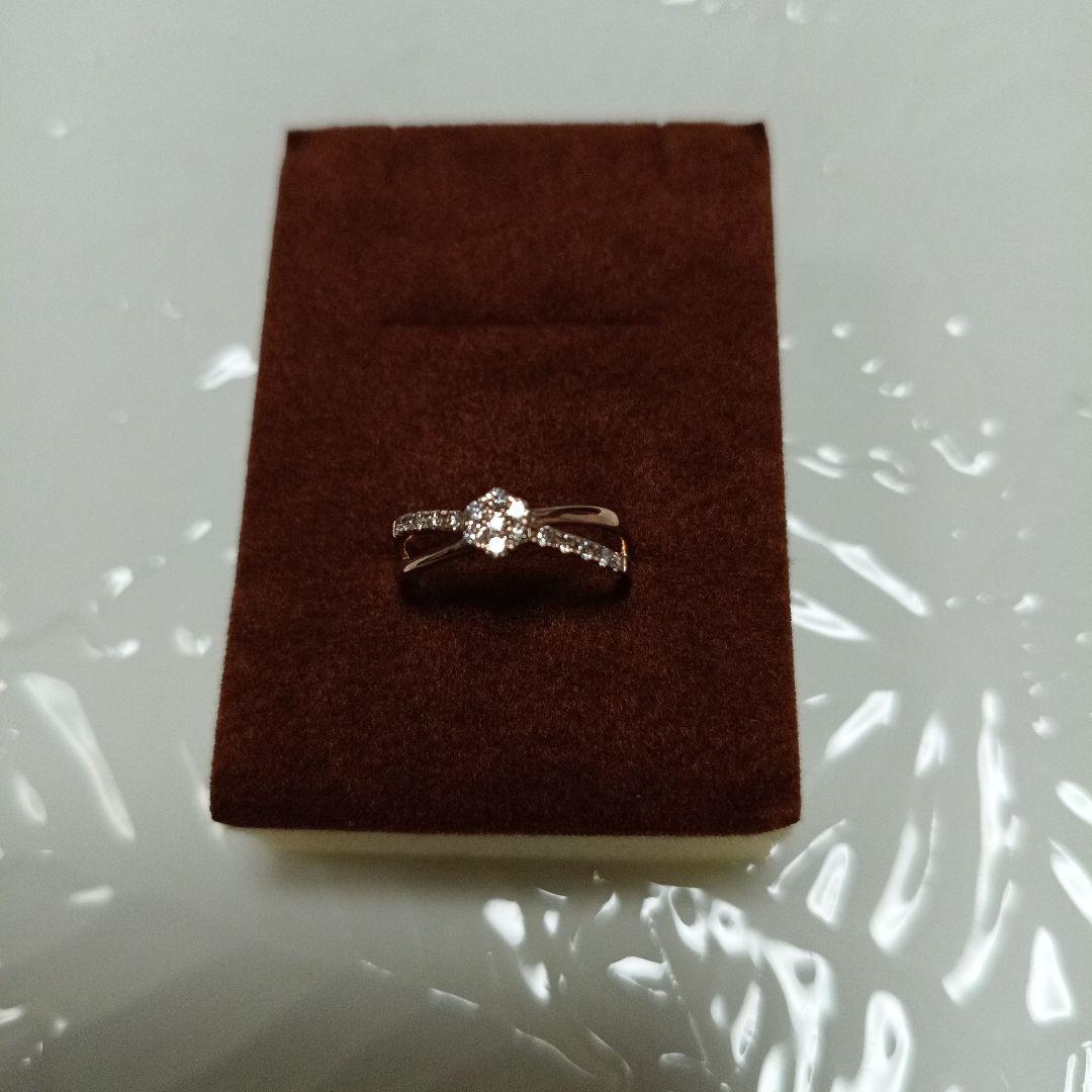 組曲 K10PG ダイヤモンドリング 組曲 K10PG ダイヤモンドリング