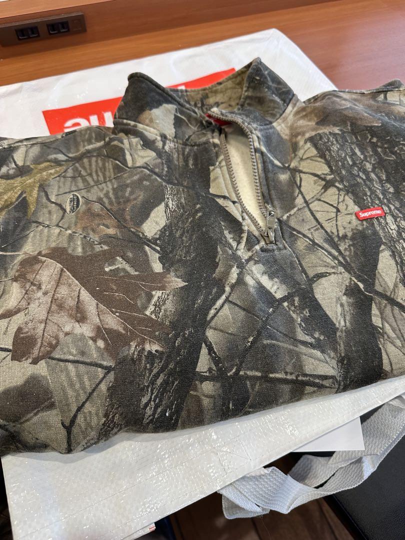 スケートボード Supreme Small Box Half Zip Pullover