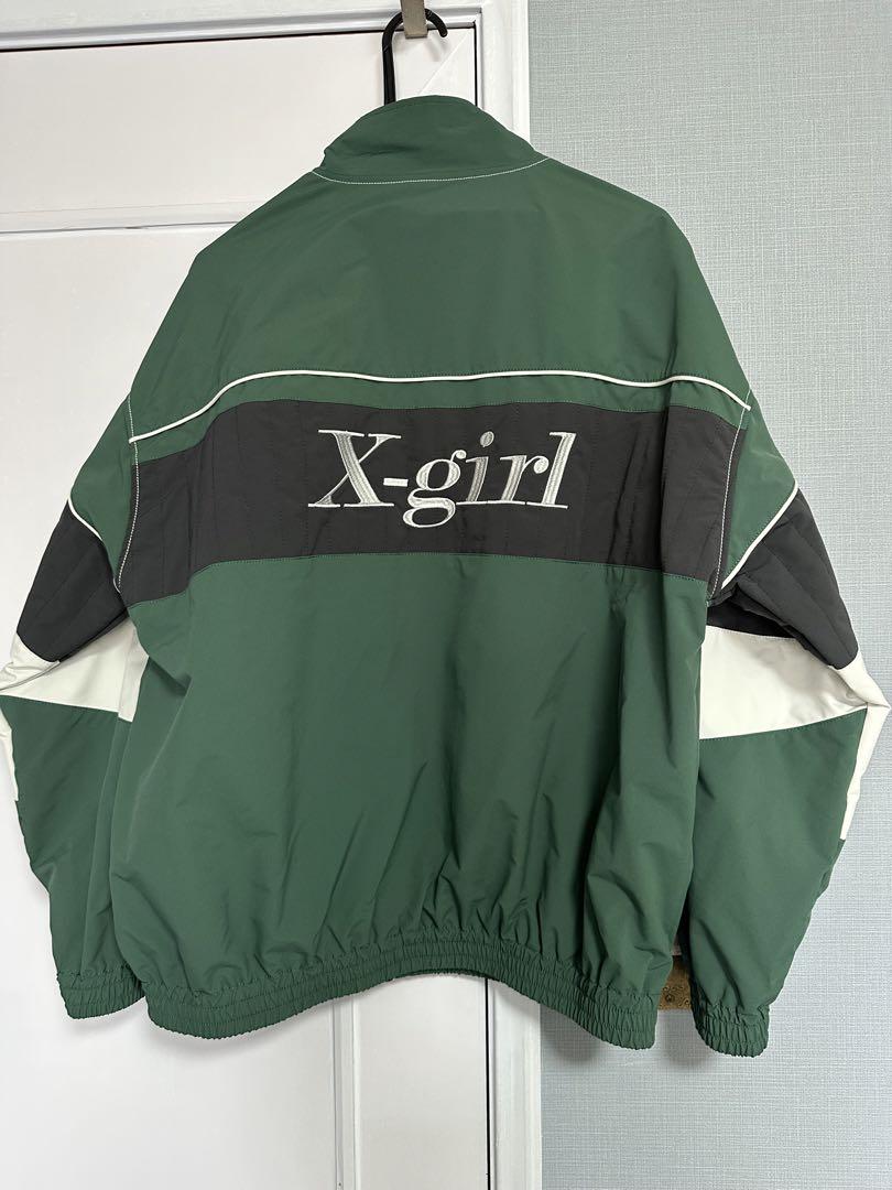 ジャケット・アウター PANELED TRACK JACKET X-girl
