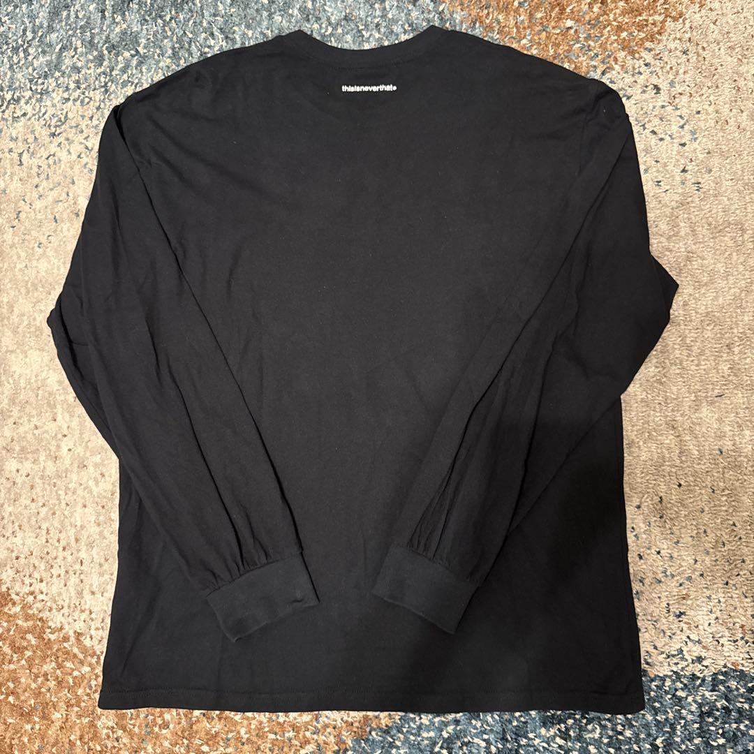 【THISISNEVERTHAT】フルコートTシャツ ブラック thisisneverthat ロングTシャツ XL ブラック - メルカリ