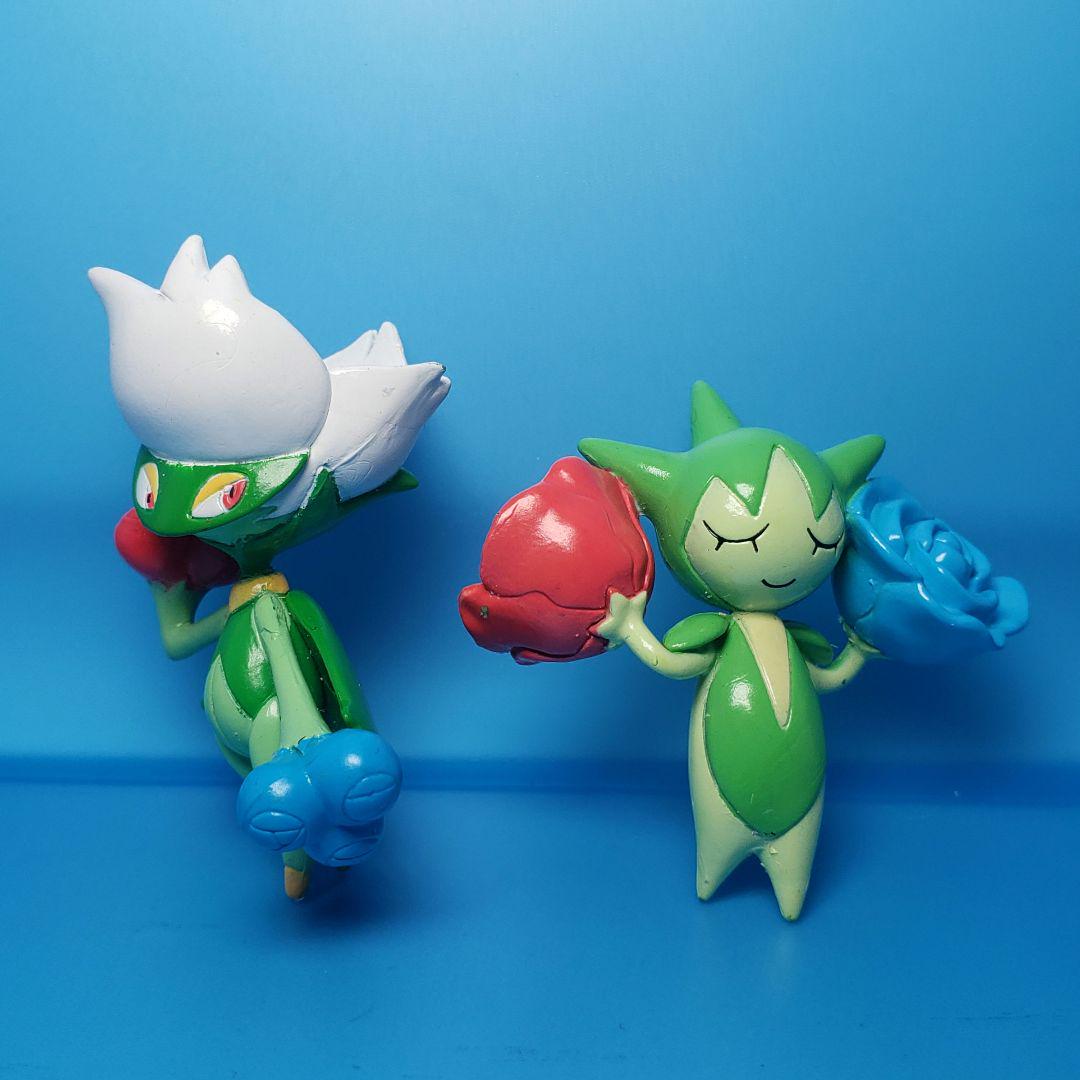 ポケモン　モンコレ　ロゼリア ロズレイド　フィギュア　初期