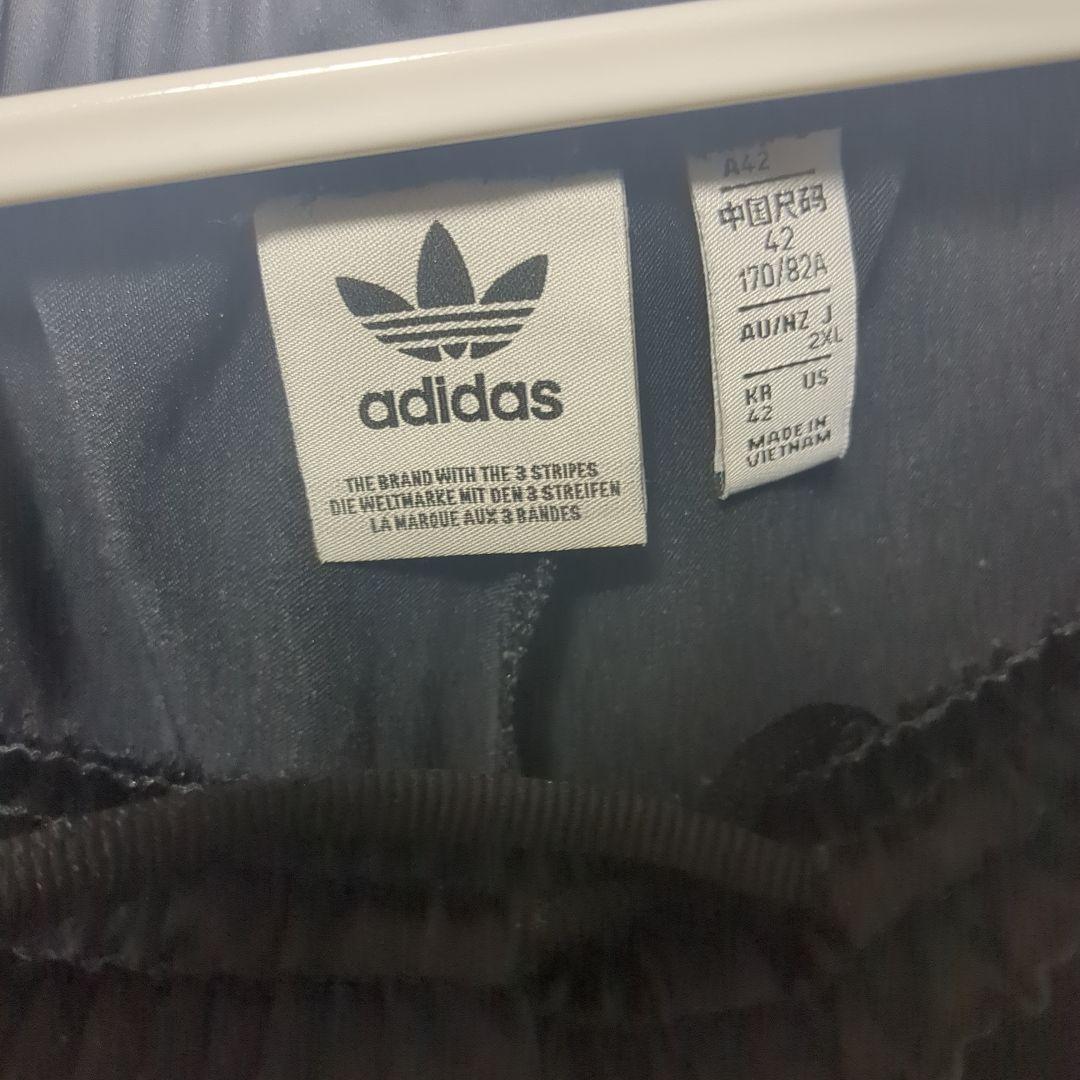 adidas アディカラー サテン ワイドレッグ トラックパンツ2xl