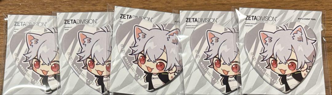 ZETA かず猫 ハート缶バッジ セット ZETA かず猫 ハート缶バッジ セット - メルカリ