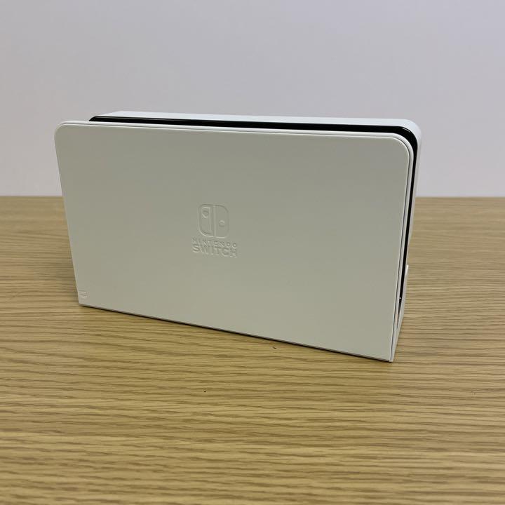 Nintendo Switch 任天堂 純正 有機EL ホワイト ドックのみ