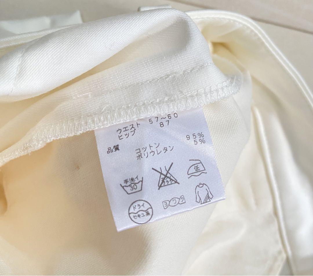 新品　未使用　パーリーゲイツ　白ホワイト　クロップド丈パンツ0 レディースゴルフ