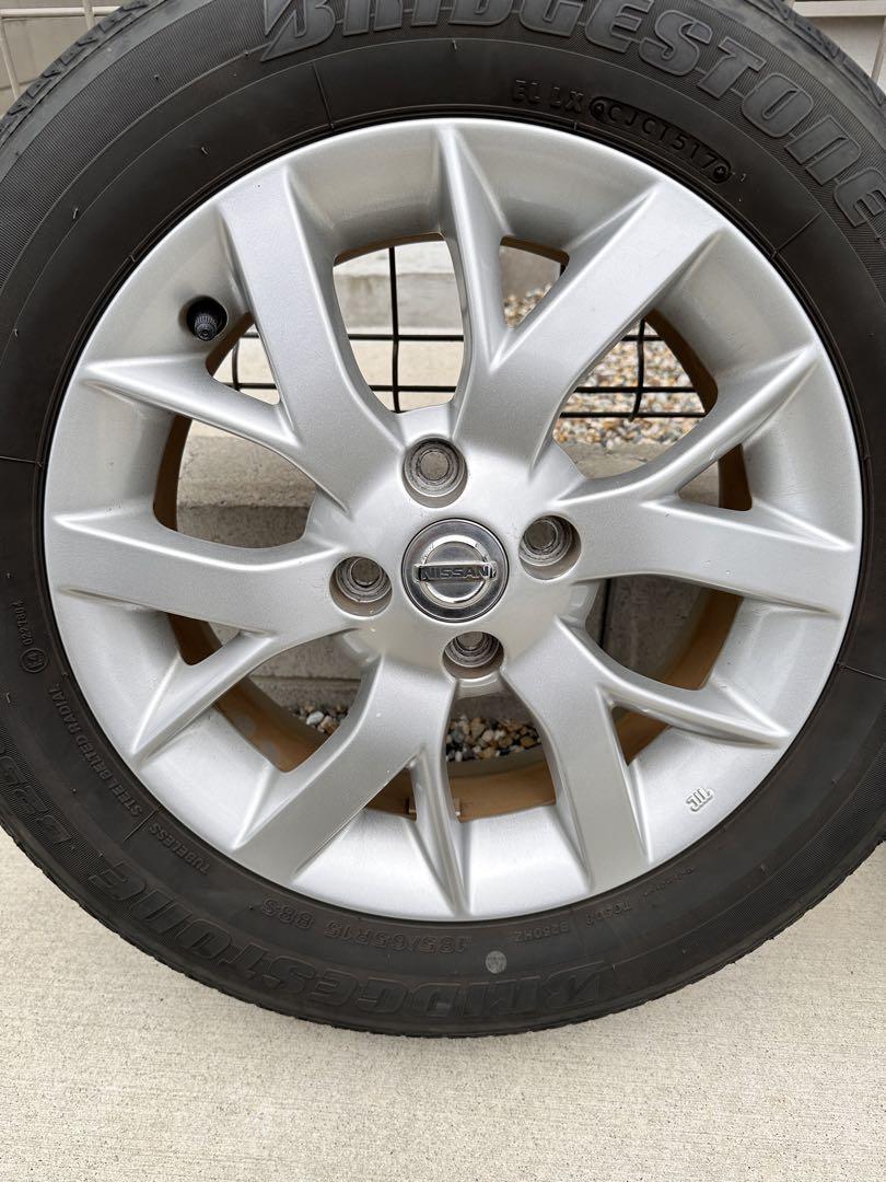 ノートメダリスト純正 185/65R15 タイヤ・ホイールセット