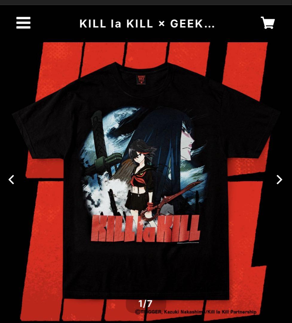 KILL la KILL × GEEKS RULE T SHIRT vol.01