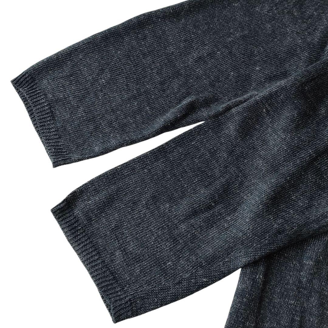 マーガレットハウエル 美品 麻100% カーディガン 七分袖