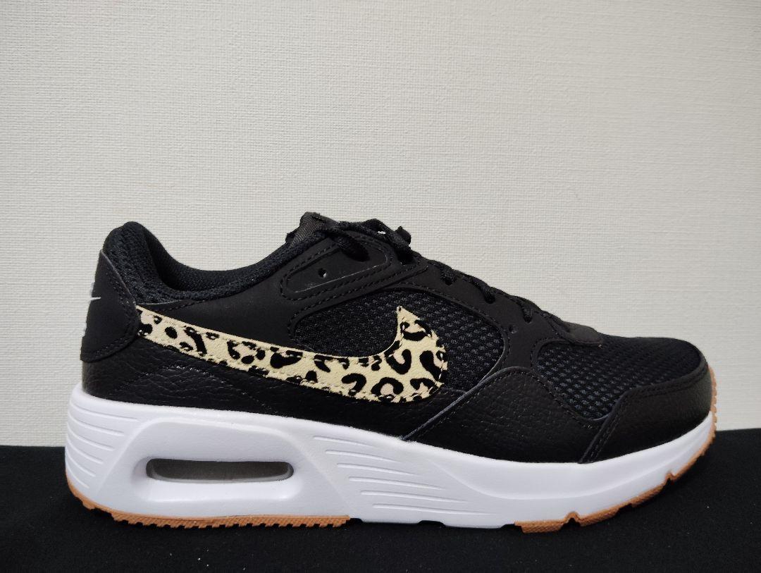 新品24.5ナイキNIKEレディーススニーカーAIRMAXSCエアマックスヒョウ