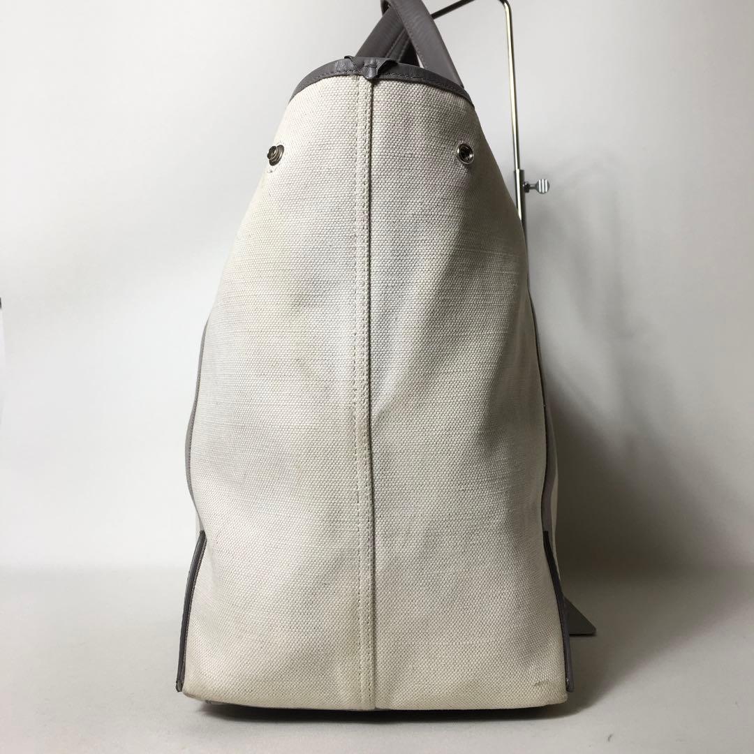 2507-238｜バレンシアガ カバス トートバッグ レザー グレー