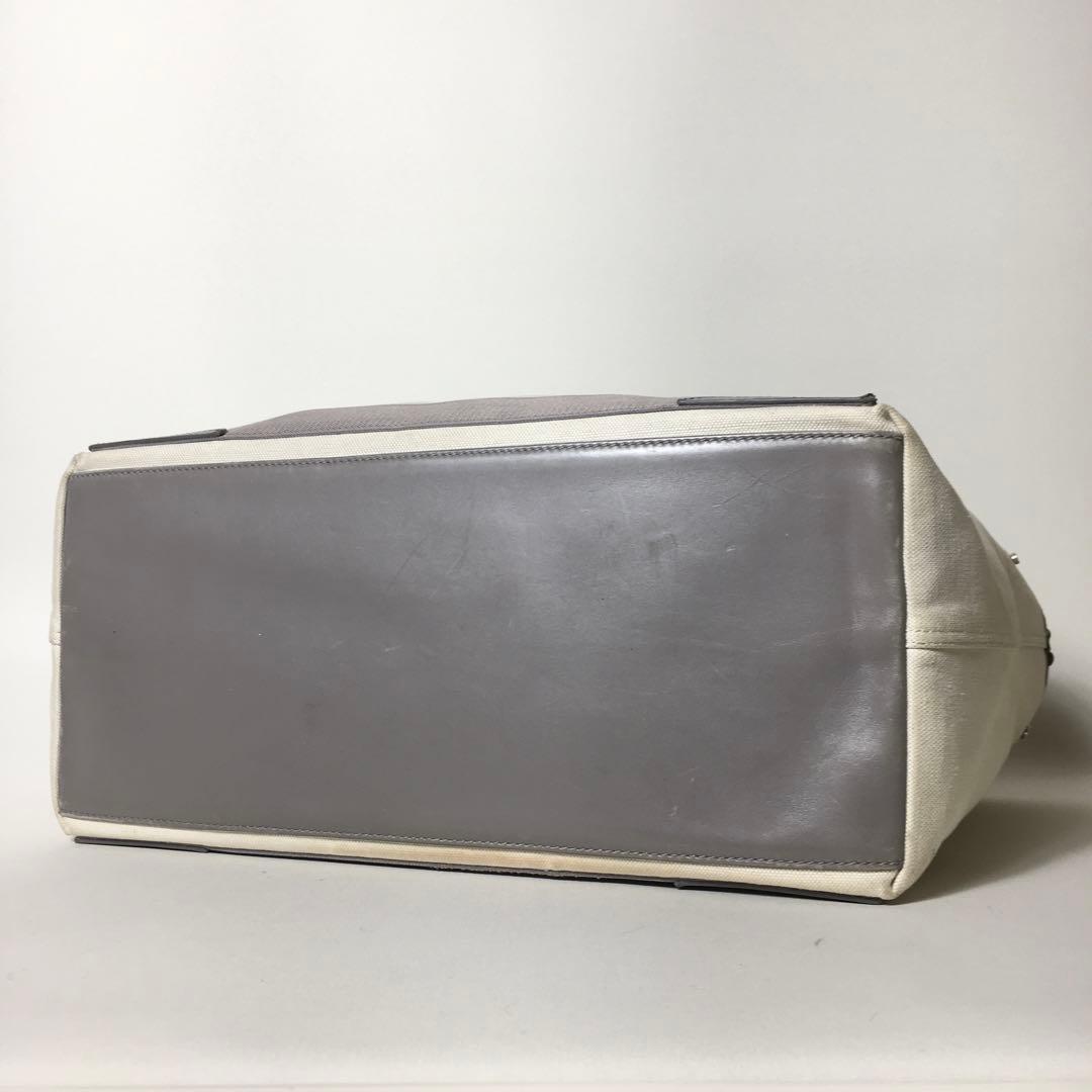 2507-238｜バレンシアガ カバス トートバッグ レザー グレー