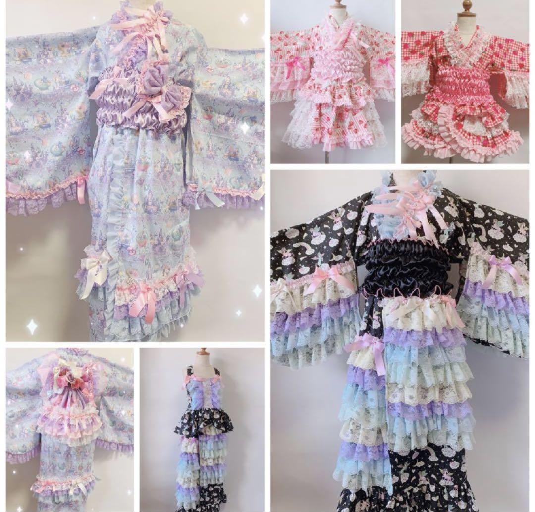 うらら様♡オーダー♡浴衣♡ハンドメイド
