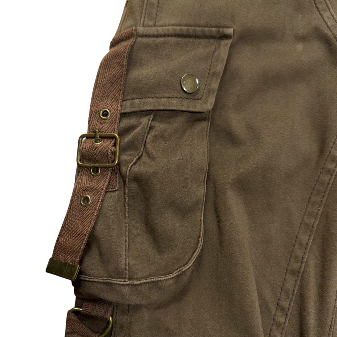 TETE HOMME flare cargo pants archive