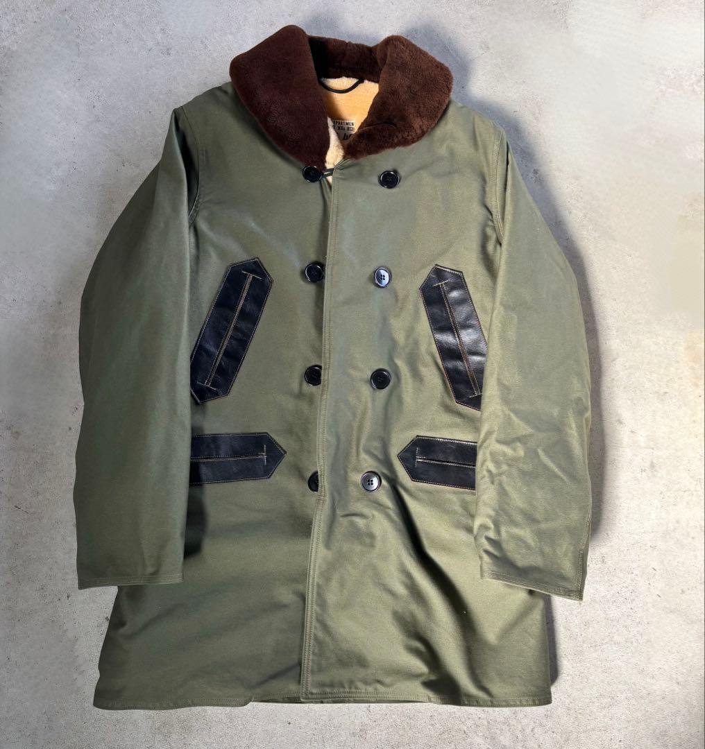 The REALMcCOYSリアルマッコイズ エクストリームウェザーデッキコート The REALMcCOYSリアルマッコイズ エクストリームウェザーデッキコート