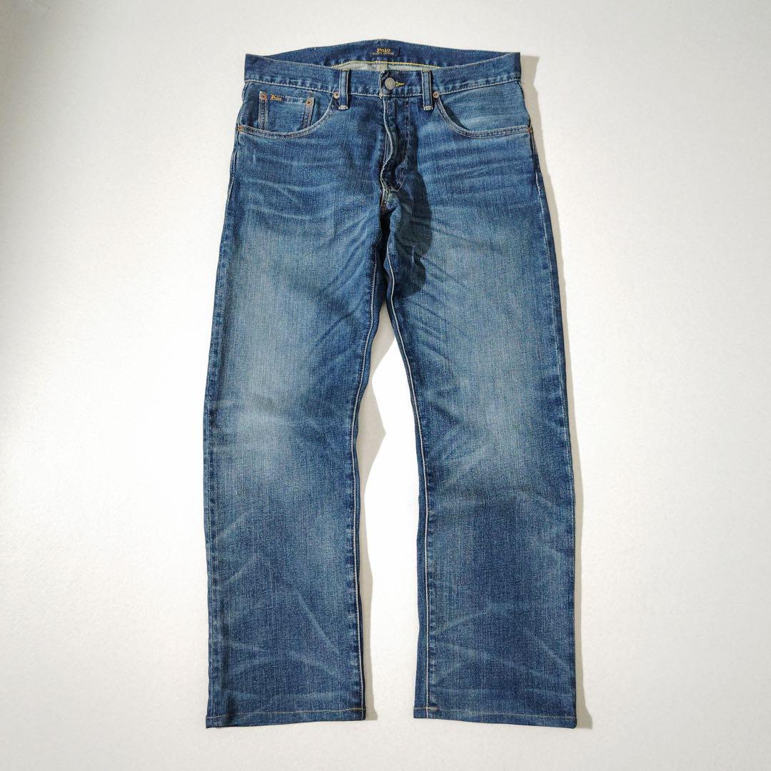 現行QRタグ　ポロラルフローレン　デニムパンツ　メキシコ製　クラシックフィット