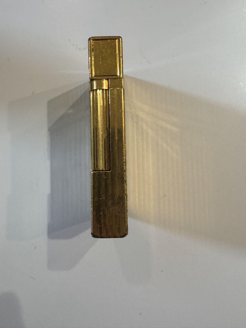 STDupont デュポン ガス ライター ライン ゴールド