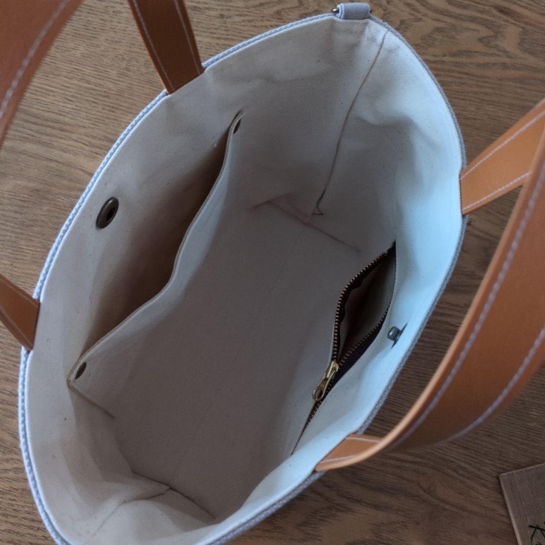 点と線模様製作所＊ウサギ ハンドメイドハンドバッグ
