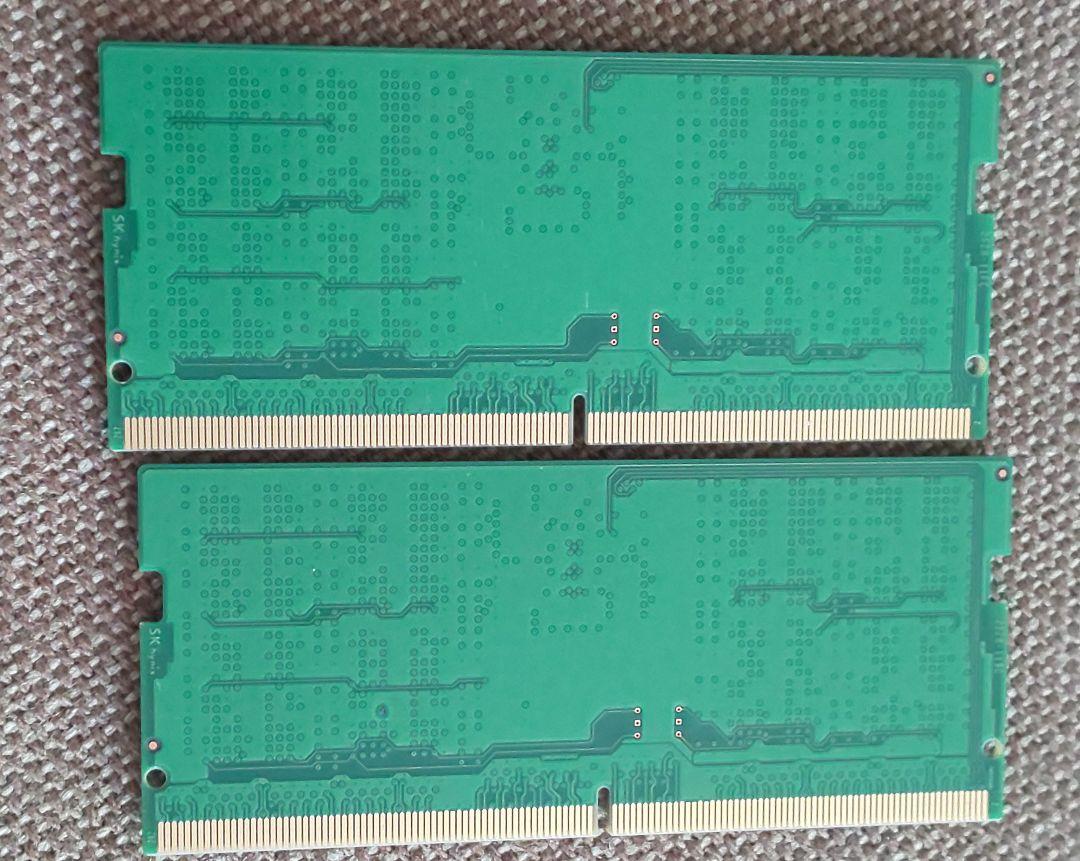 SK hynix DDR5 16GB 5600MHzRDIMMメモリ 2枚セット SK Hynix 16GB DDR5 5600MHz PC5-44800 1RX8 UDIMM DesktoMemory