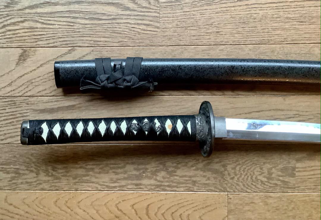 日本刀 - 模擬刀 黒柄 【予約販売品】 日本刀 - 模擬刀 黒柄 【予約販売品】