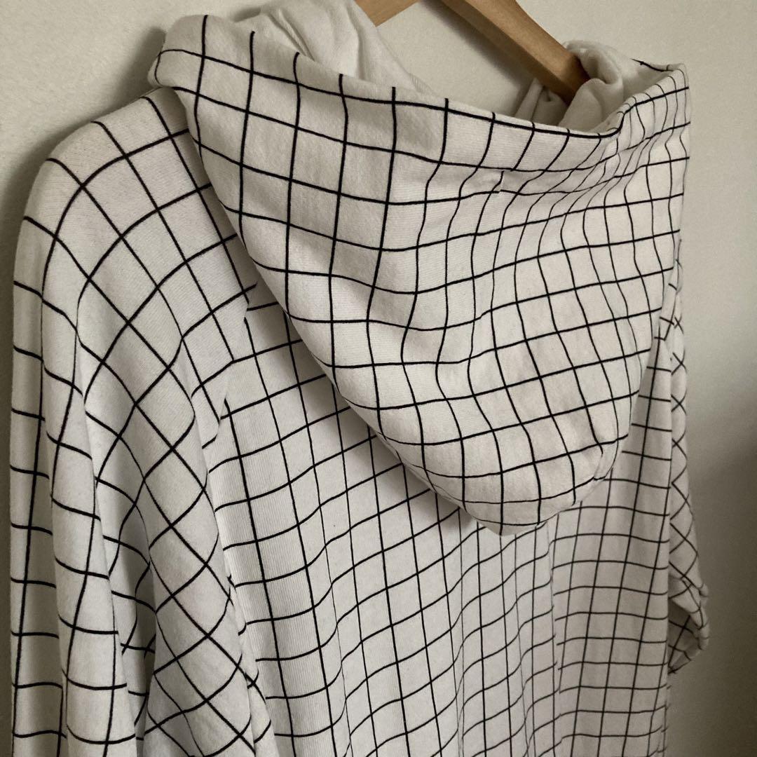 AFFA UNDERCOVER ◎スパイダーチェック　ジップアップパーカー