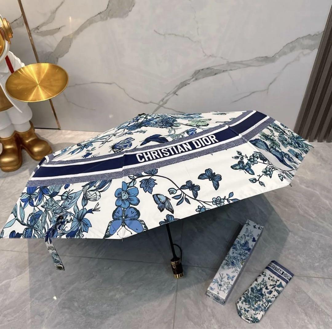 驚きの価格が実現！ Christian 晴雨兼用傘 自動折りたたみ傘 Dior 小物