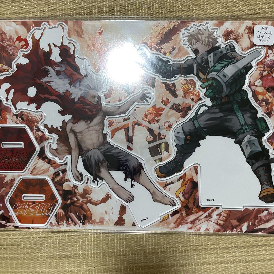 爆豪　弔　アクリルMEGAフィギュア W ヒロアカ展