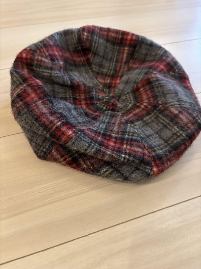 フレッドペリー FREDPERRY 帽子 ハット ウール　ベレー帽