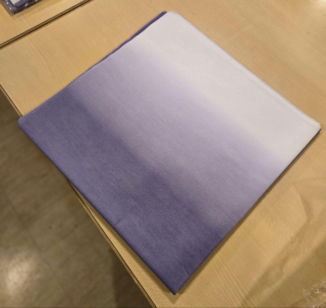 不織布　風呂敷　ボカシ紫　90×90 100枚