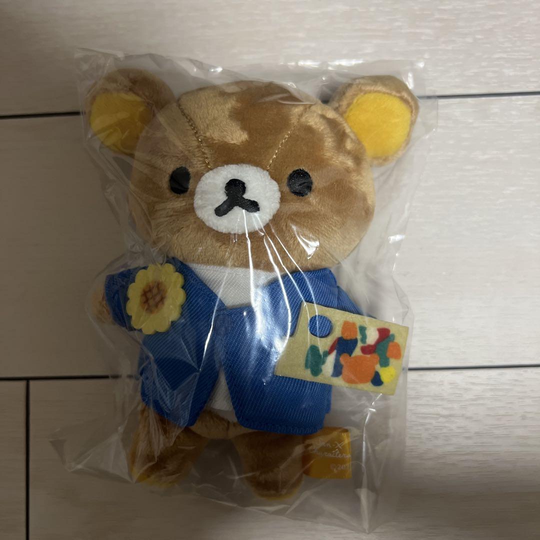 ゴッホ展　リラックマ ぶらさげぬいぐるみ ゴッホ展 リラックマ ぶらさげぬいぐるみ - メルカリ