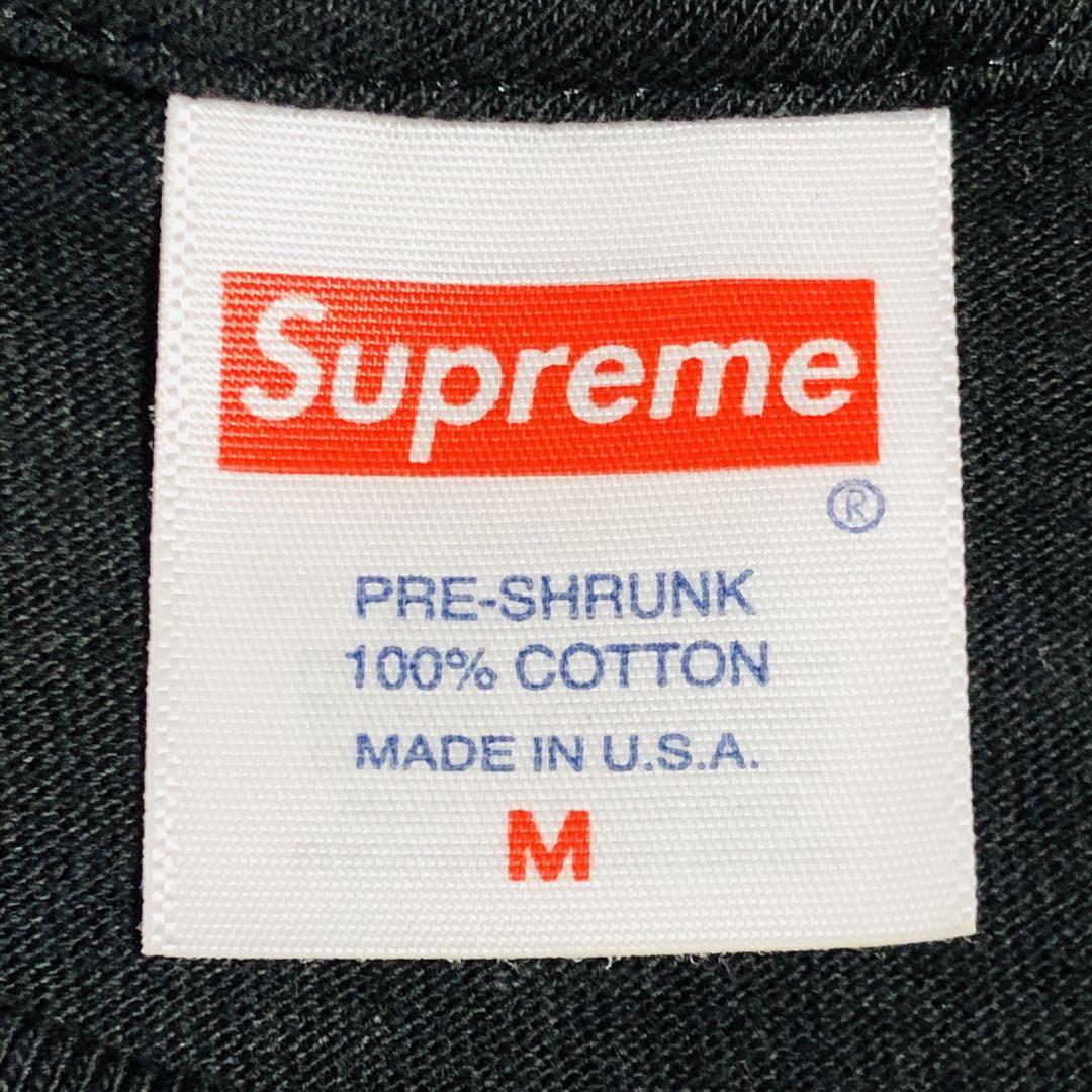 【超人気デザイン】シュプリーム モーションロゴ センターロゴ Tシャツ M 黒 【超人気デザイン】シュプリーム モーションロゴ センターロゴ Tシャツ M 黒
