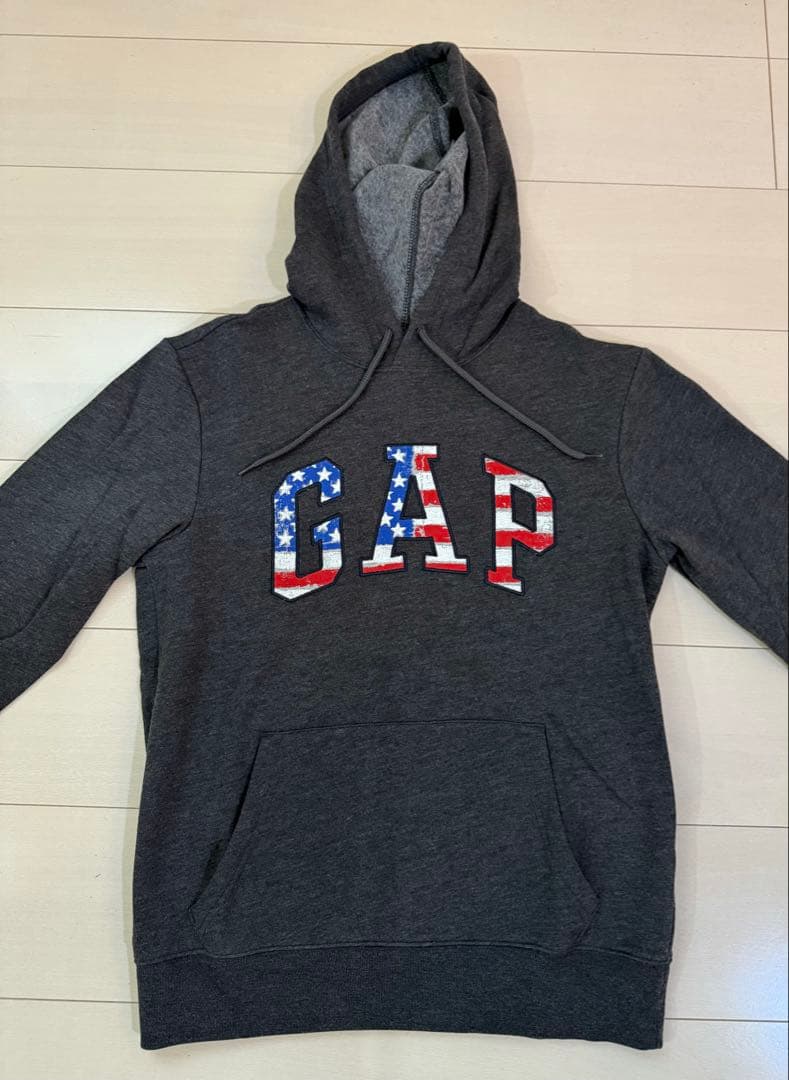 GAP パーカー XS チャコールグレー