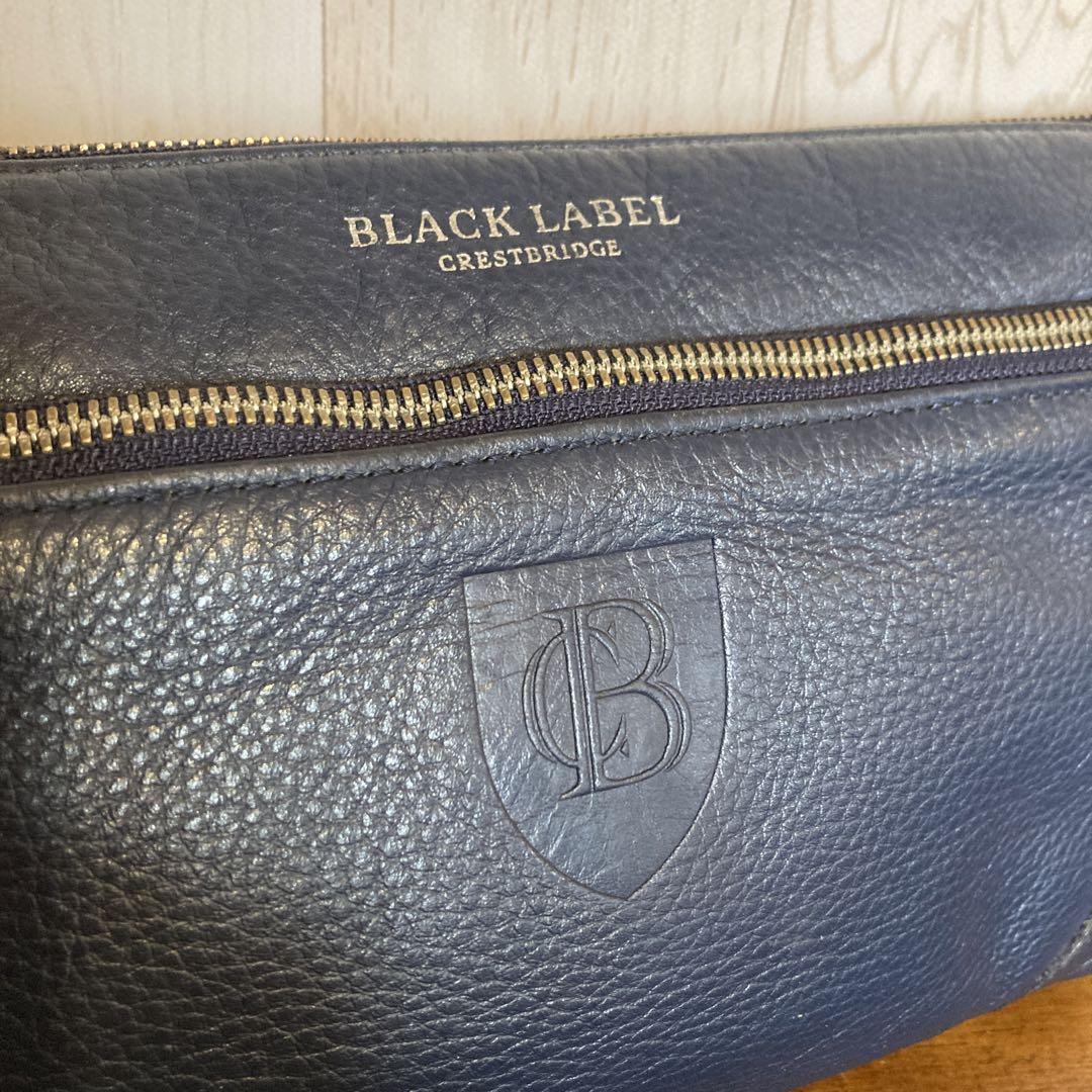 BLACKLABEL CRESTBRIDGE 本革　ボディバッグ