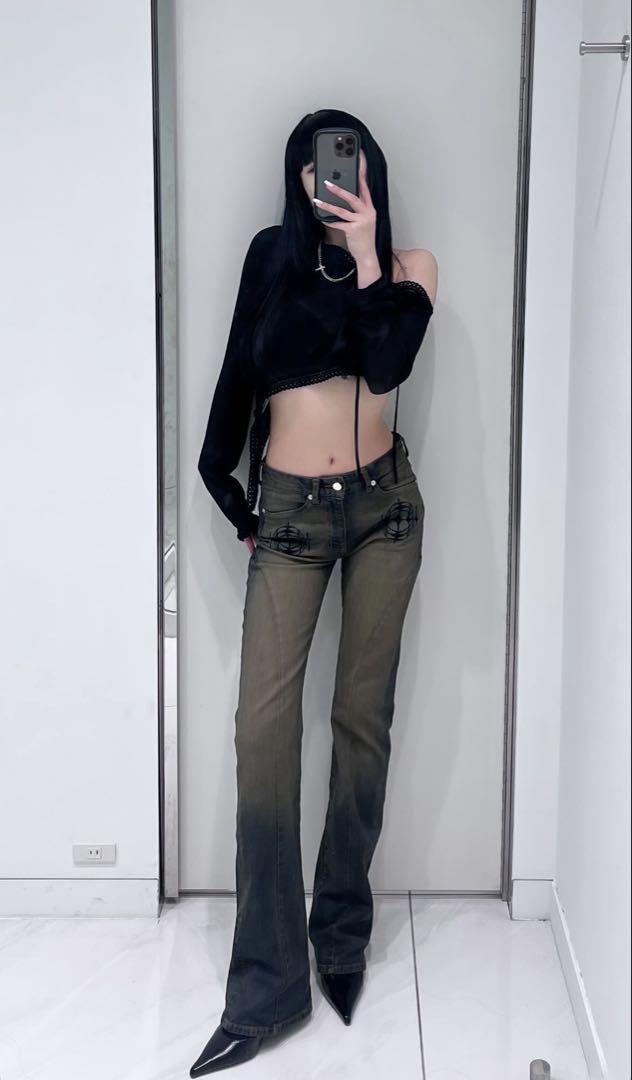 パンツ theredthread S symbol denim1