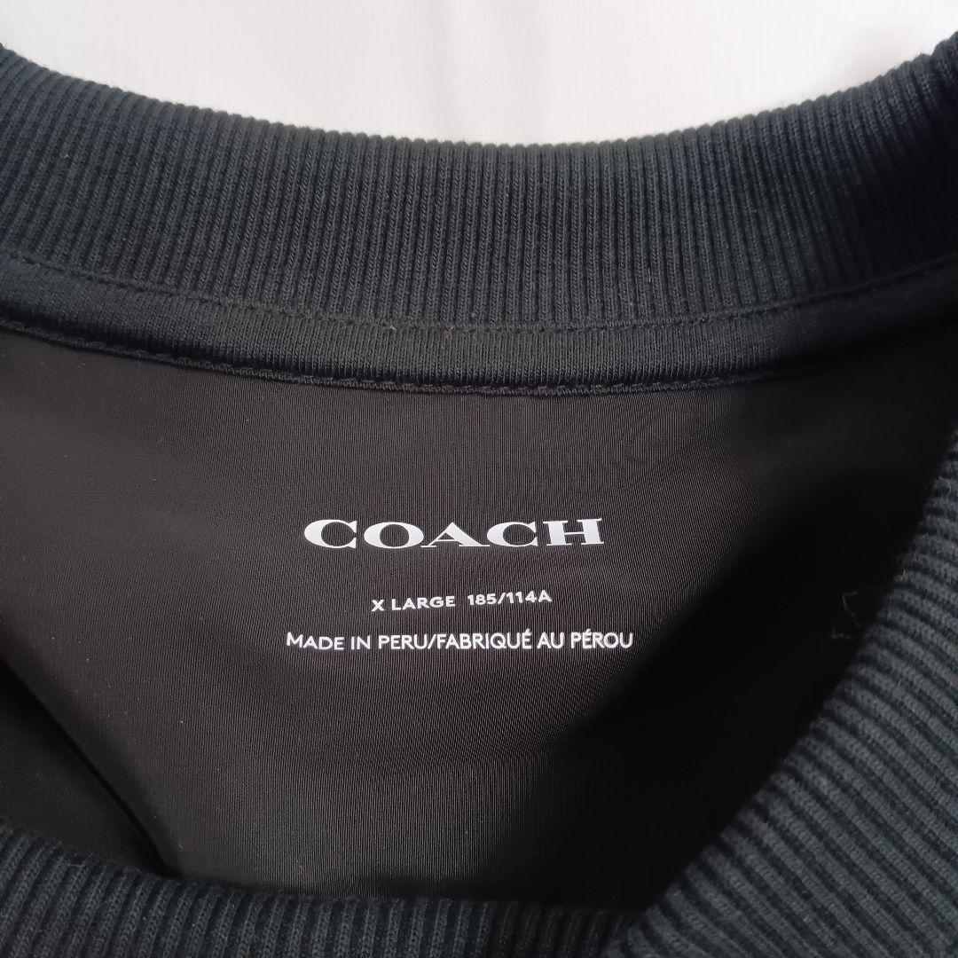 美品　COACH コーチ　ロゴ入り　ブラウン系　ハーフパンツ　セットアップ