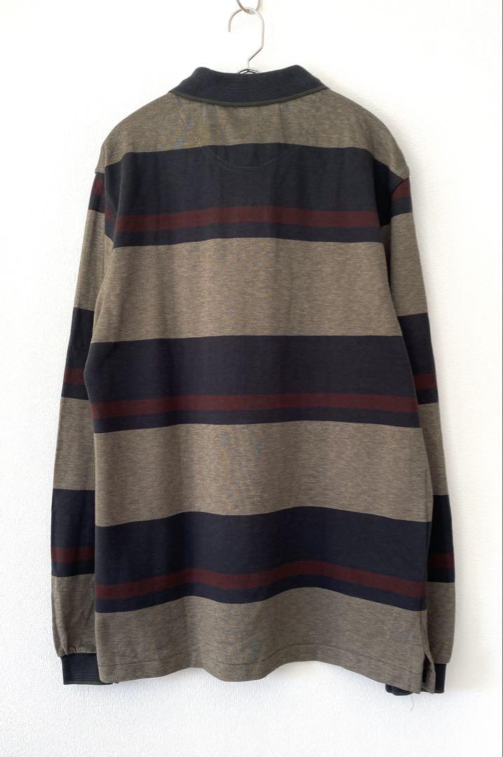 トップス Lands' End border polo L/S