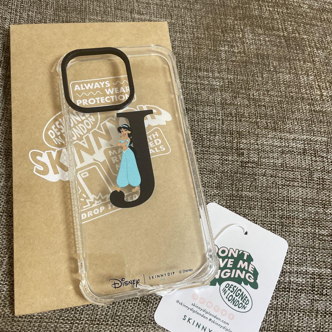 新品未使用　iPhone15proMAXケース　ジャスミン　J