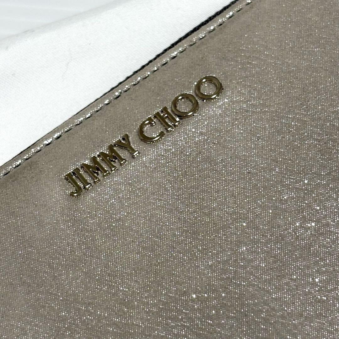 中古・古着通販】JIMMY CHOO (ジミーチュウ) 長財布 シルバー