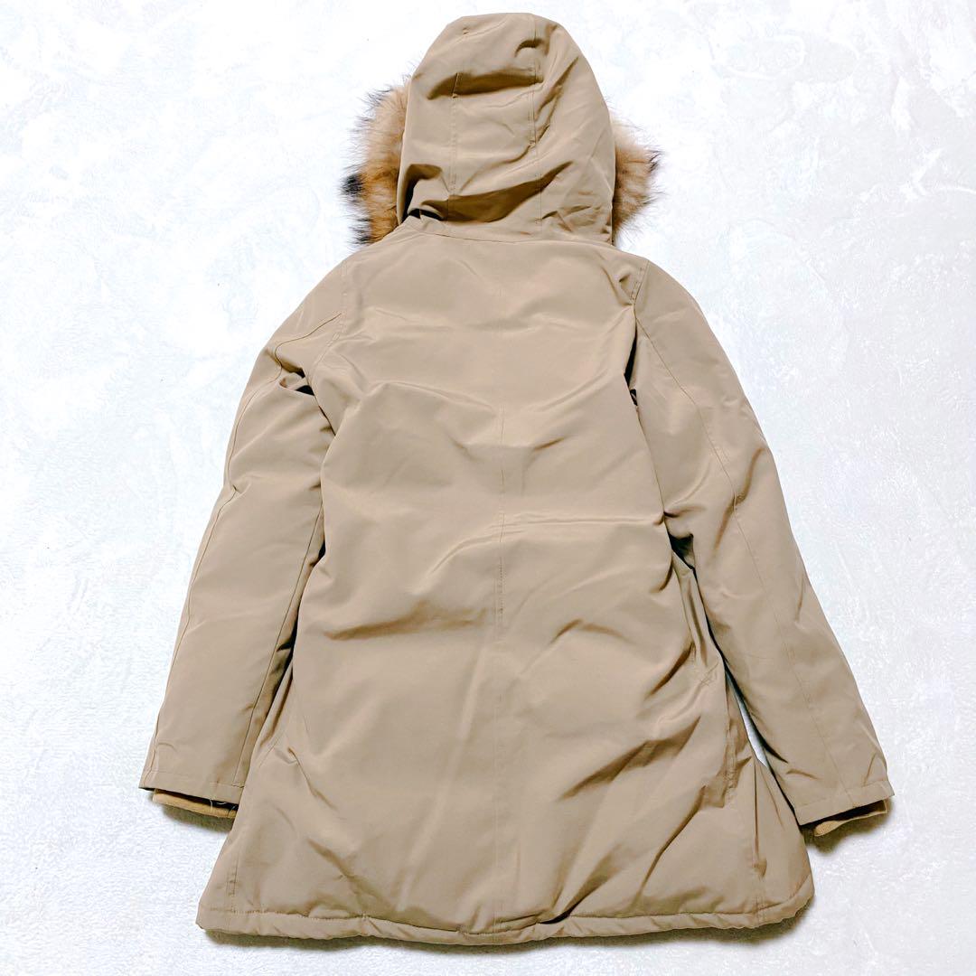 GREEN LABEL RELAXING ダウン ラクーン ベージュ XL