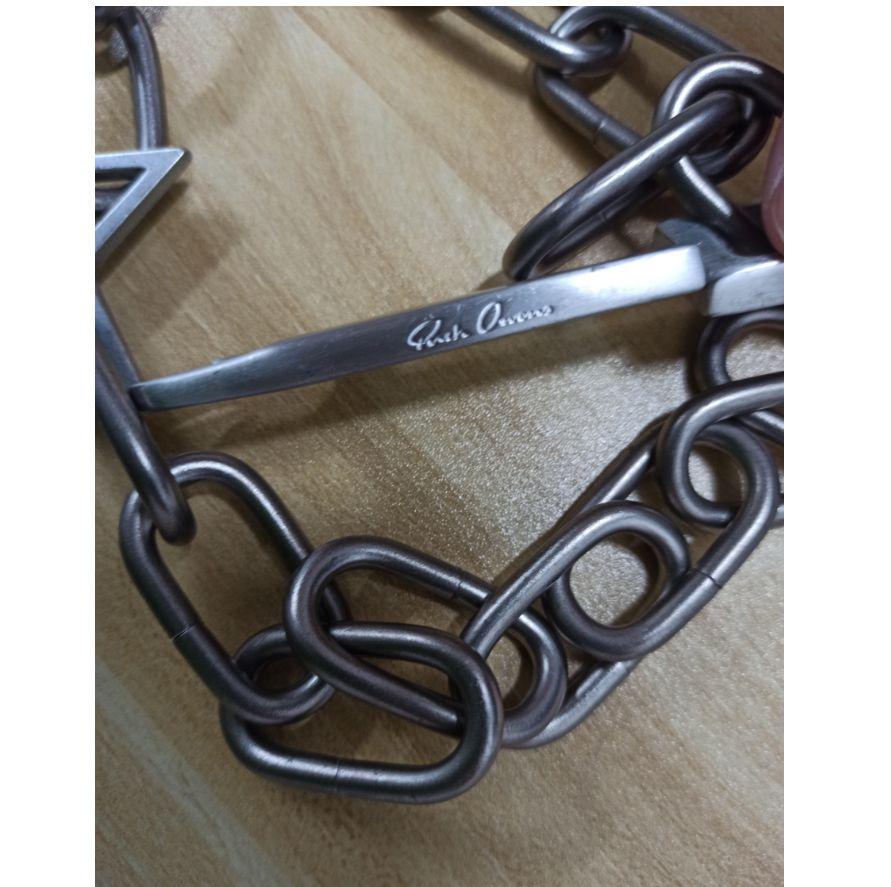 アクセサリー Rick owens  20ss EASY choker Rick Owens Silver Easy Choker Necklace in Metallic for Men